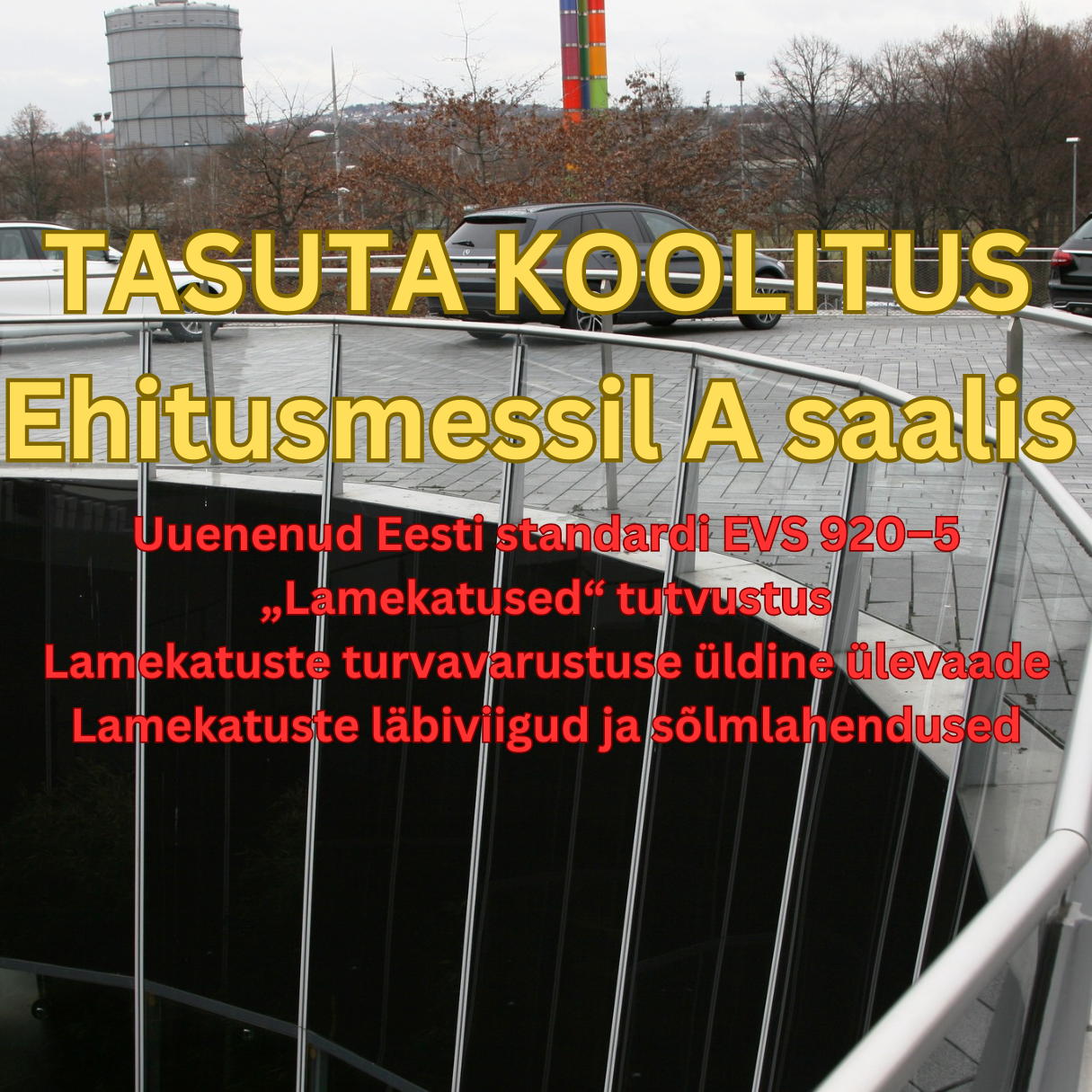 The post Uut lamekatuse standardit ja kukkumiskaitset tutvustav koolitus appeared first on Eesti Katuse ja Fassaadimeistrite Liit.